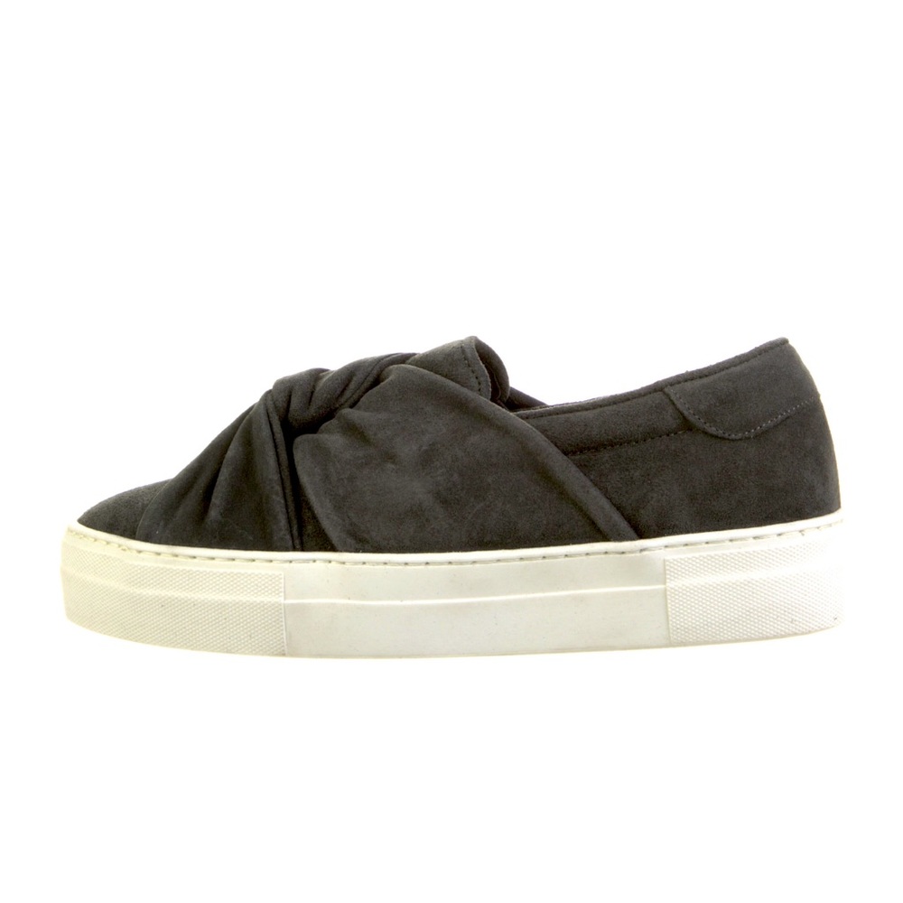 Maje Dark Gray Slip-On Sneakers